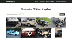 Desktop Screenshot of oldtimertreff.ch